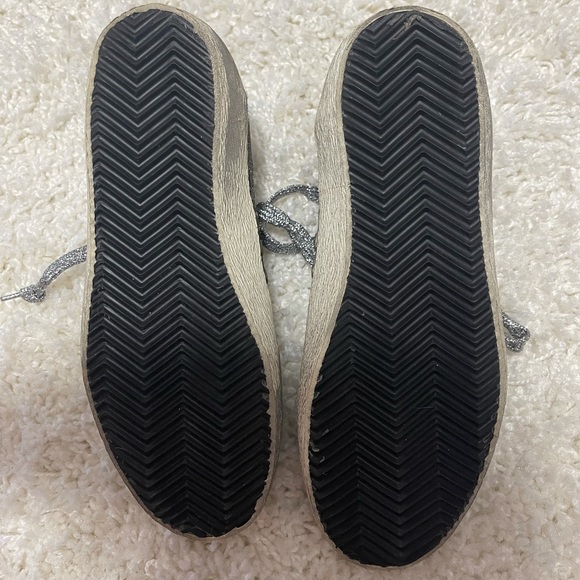 Golden Goose Mid Star Green Glitter Sz. 36 - Picture 9 of 14